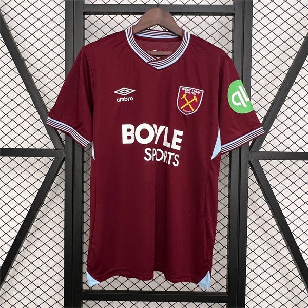 Tailandia Camiseta West Ham United Replica Primera Ropa 2025/2026